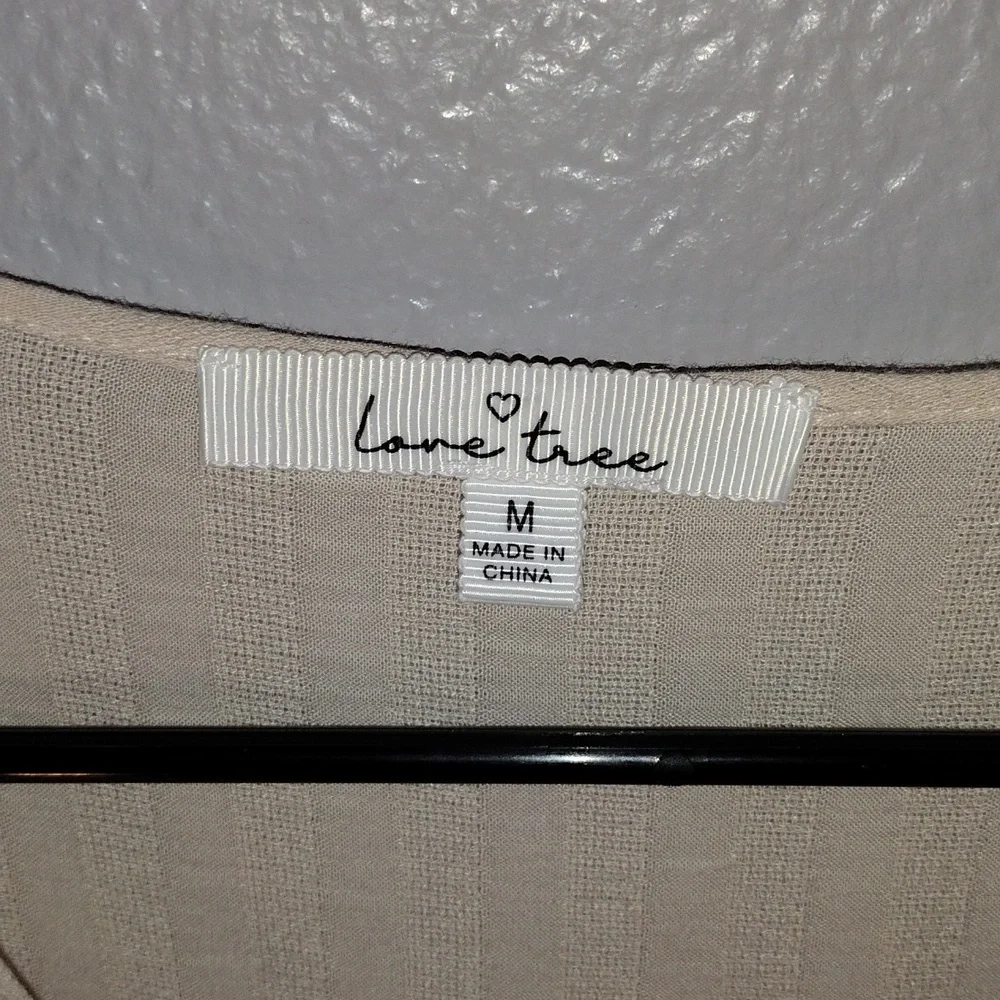 Love Tree Pink Blouse Elegant Top - Picture 4 of 6